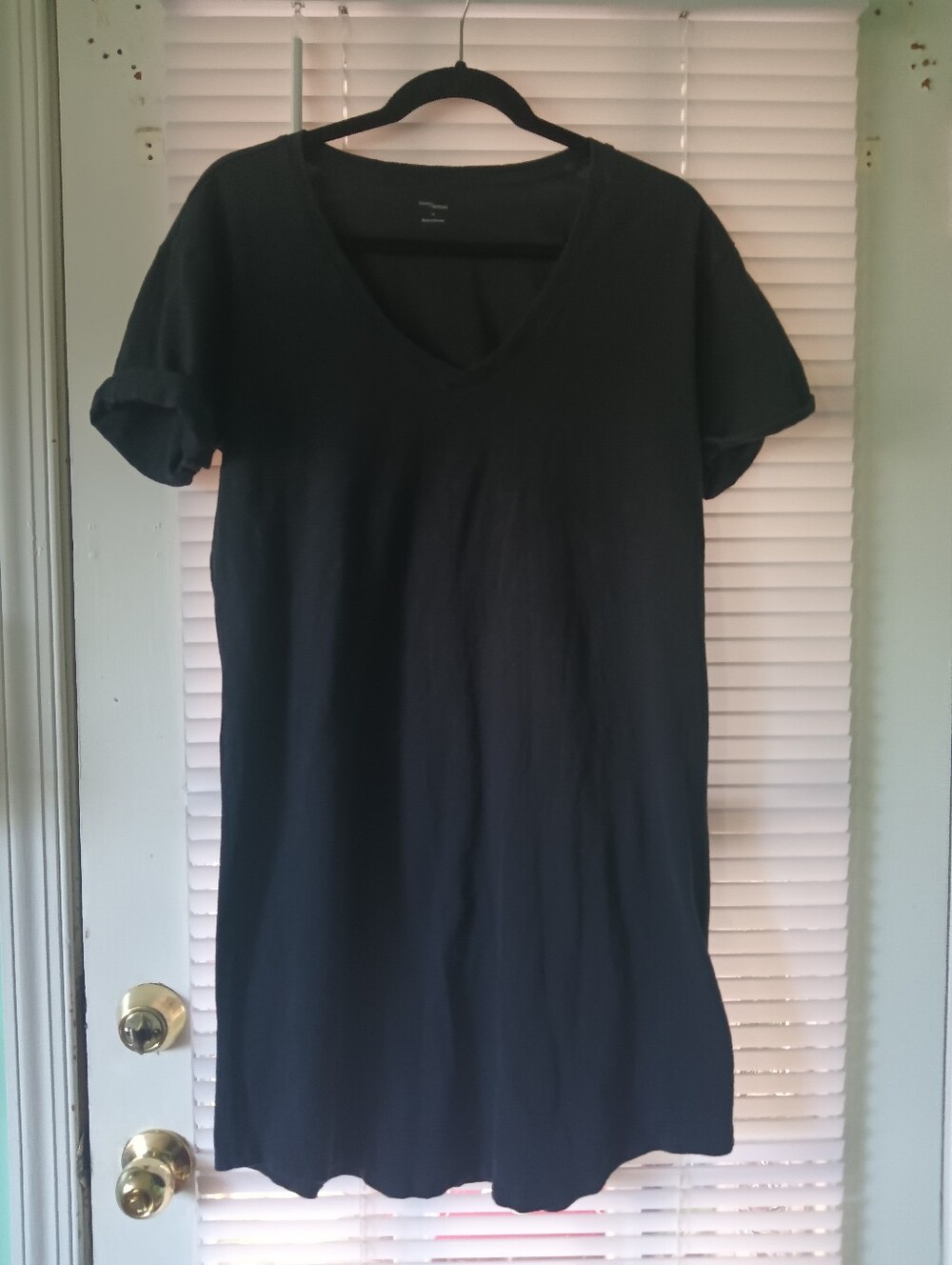 Daily Ritual Black T shirt dress